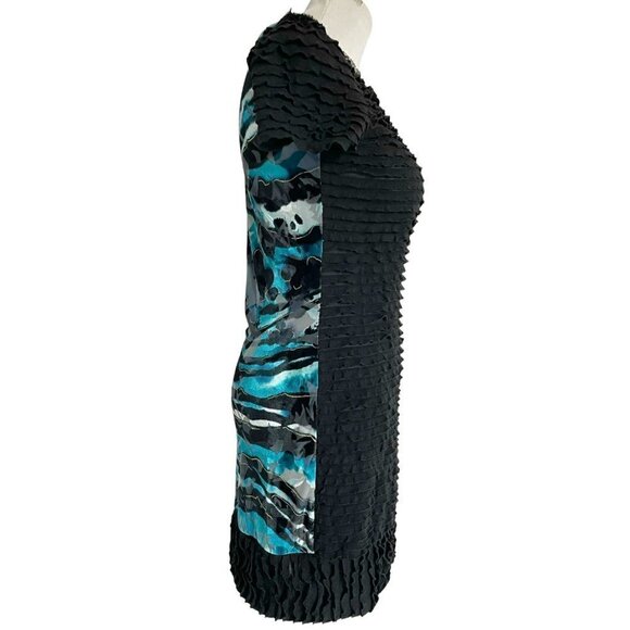 Custo Barcelona Lowxury Size 1  Dress Tunic Abstract Art to Wear - Picture 2 of 6